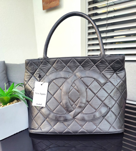 Chanel medallion tote caviar - medallion,