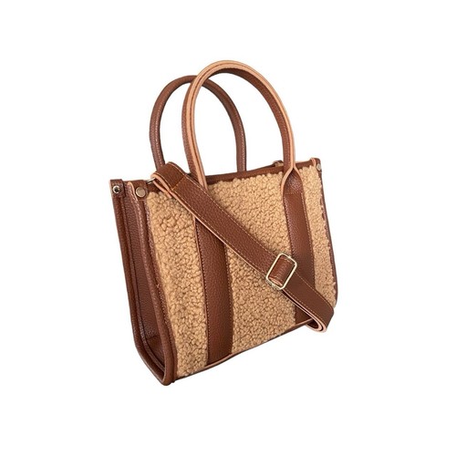 Damen teddy shopper handtasche - damen,