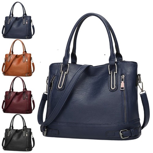 Damen leder handtasche shopper - damen,