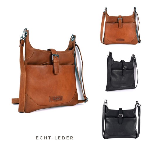 Damen handtasche echt leder - echt,