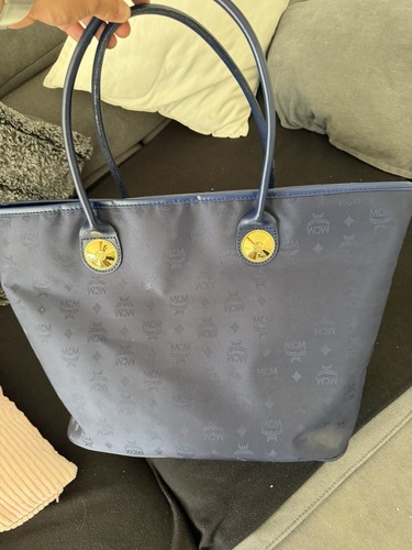 Mcm damen shopper blau - mcm,